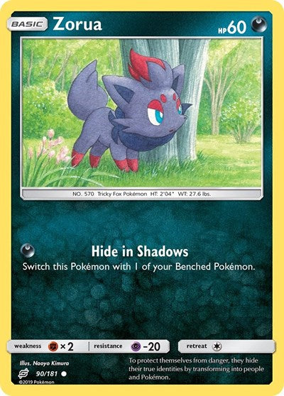 Zorua (SM - Team Up) Near Mint