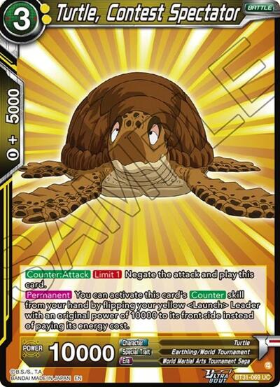 Turtle, Contest Spectator (Impact Beyond Dimensions) Near Mint Foil - Nick Nack's Full Frontal Attack