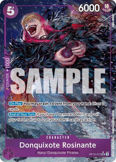 Donquixote Rosinante (Parallel) (Royal Blood) Near Mint Foil