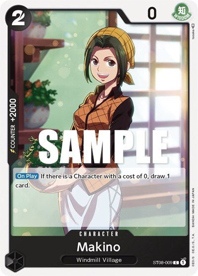 Makino (Starter Deck 8: Monkey.D.Luffy) Near Mint - Nick Nack's Full Frontal Attack