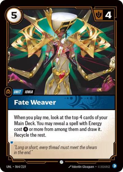 Fate Weaver (Unleashed) Near Mint