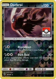 Darkrai - 87/147 (Pokemon League) (League and Championship) Near Mint Reverse Holofoil