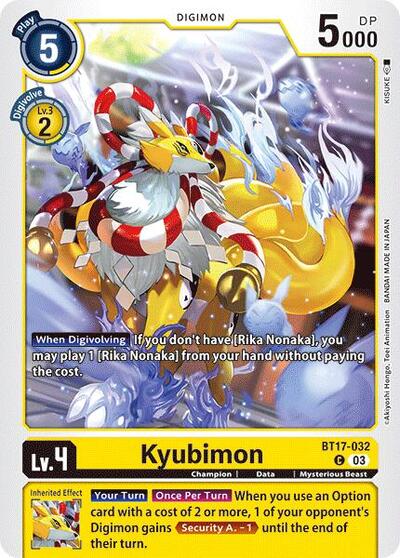 Kyubimon (Secret Crisis) Near Mint