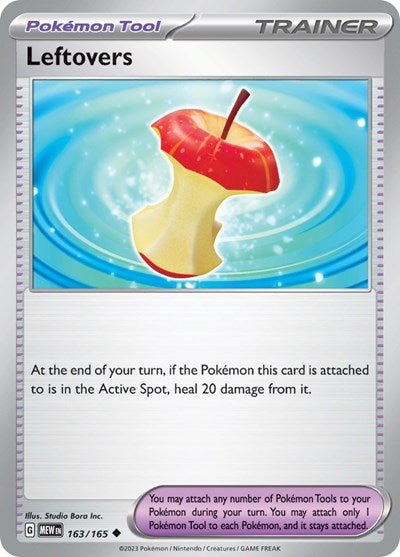 Leftovers (Scarlet and Violet: 151) Near Mint Reverse Holofoil - Nick Nack's Full Frontal Attack