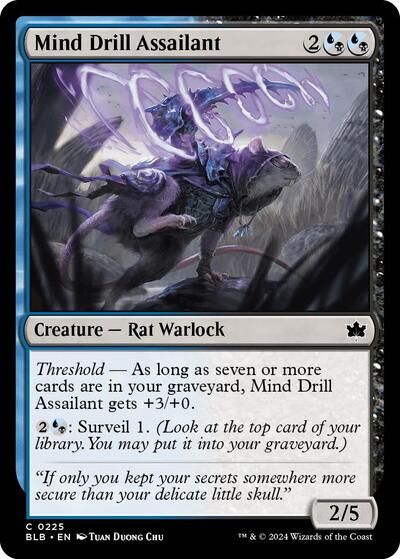 Mind Drill Assailant (Bloomburrow) Near Mint