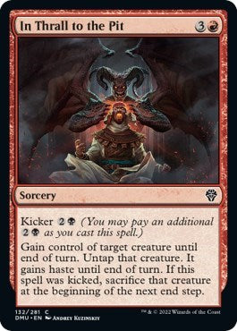 In Thrall to the Pit (Dominaria United) Near Mint