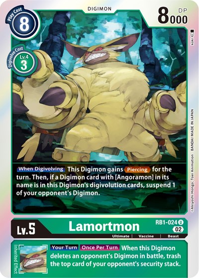 Lamortmon (Resurgence Booster) Near Mint Foil