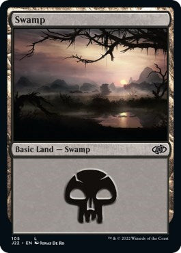 Swamp (105) (Jumpstart 2022) Near Mint