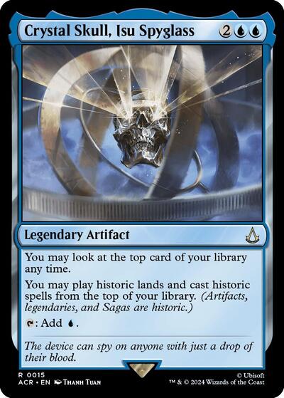 Crystal Skull, Isu Spyglass (Universes Beyond: Assassin's Creed) Near Mint - Nick Nack's Full Frontal Attack