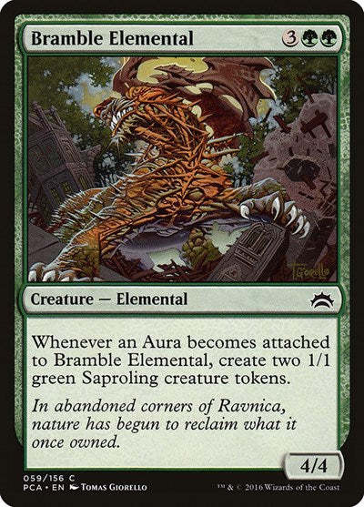 Bramble Elemental (Planechase Anthology) Near Mint