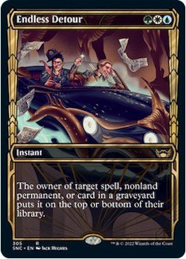 Endless Detour (Showcase) (Streets of New Capenna) Near Mint - Nick Nack's Full Frontal Attack