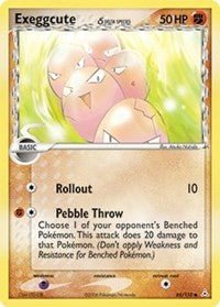 Exeggcute (Delta Species) (Holon Phantoms) Light Play - Nick Nack's Full Frontal Attack