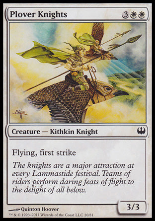 Plover Knights (Duel Decks: Knights vs Dragons) Near Mint