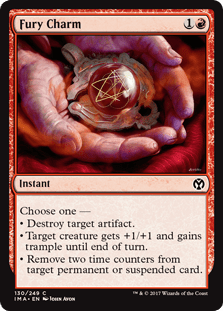 Fury Charm (Iconic Masters) Near Mint - Nick Nack's Full Frontal Attack