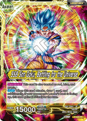 Son Goku // SSB Son Goku, Battling for the Universe (P-425) [Promotion Cards]