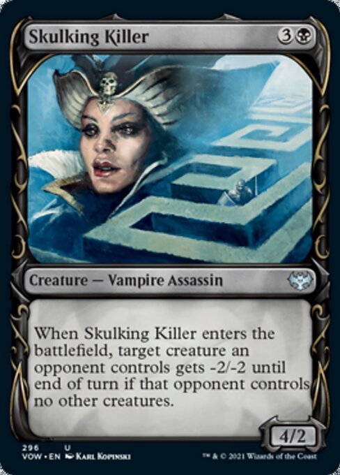 Skulking Killer (Showcase) (Innistrad: Crimson Vow) Near Mint - Nick Nack's Full Frontal Attack