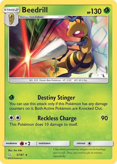 Beedrill (SM - Team Up) Near Mint