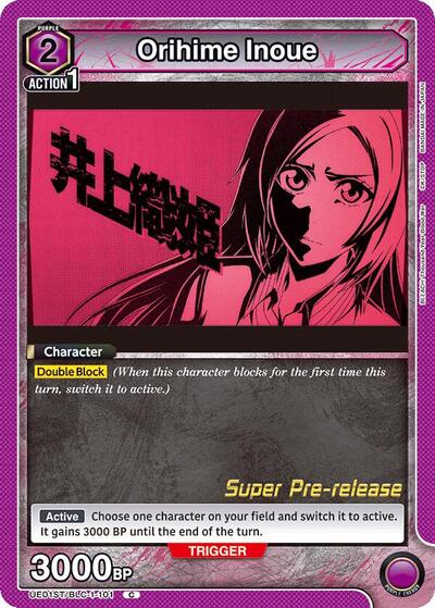 Orihime Inoue (101) (BLEACH: Thousand-Year Blood War Super Pre-Release Starter Deck) Near Mint