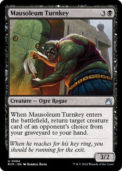 Mausoleum Turnkey (Ravnica Remastered) Near Mint