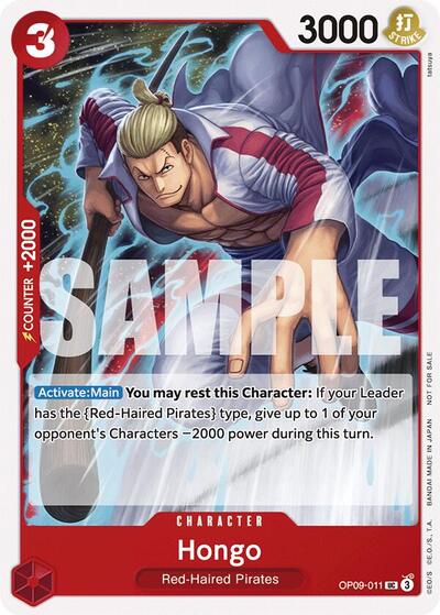 Hongo (Tournament Pack 2025 Vol. 2) (One Piece Promotion Cards) Near Mint - Nick Nack's Full Frontal Attack