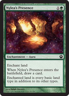 Nylea's Presence (Theros) Near Mint - Nick Nack's Full Frontal Attack