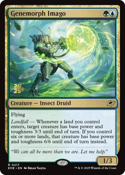 Genemorph Imago (Promos: Prerelease Cards) Near Mint Foil - Nick Nack's Full Frontal Attack