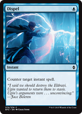 Dispel (Battle for Zendikar) Near Mint - Nick Nack's Full Frontal Attack