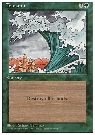 Tsunami (4th Edition) Light Play - Nick Nack's Full Frontal Attack