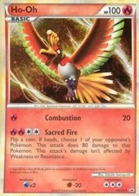 Ho-Oh - HGSS01 (HGSS Promos) Medium Play Holofoil