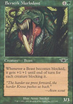 Berserk Murlodont (Legions) Light Play Foil - Nick Nack's Full Frontal Attack