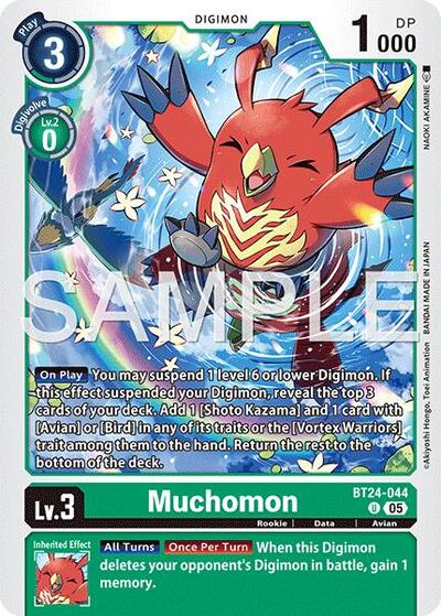Muchomon (Time Stranger) Near Mint - Nick Nack's Full Frontal Attack