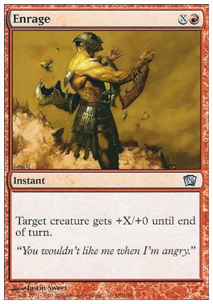 Enrage (8th Edition) Near Mint - Nick Nack's Full Frontal Attack