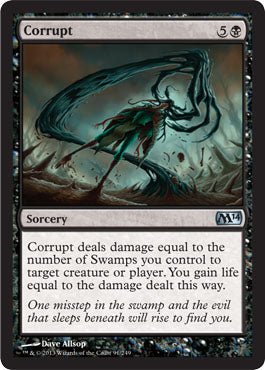 Corrupt (Magic 2014 Core Set) Near Mint - Nick Nack's Full Frontal Attack