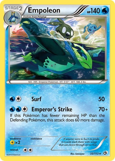 Empoleon (Legendary Treasures) Light Play
