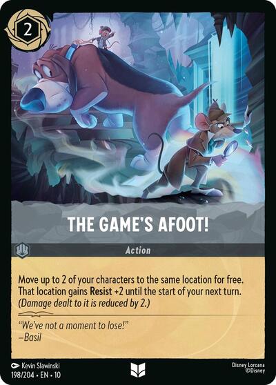 The Game's Afoot! (Whispers in the Well) Near Mint - Nick Nack's Full Frontal Attack