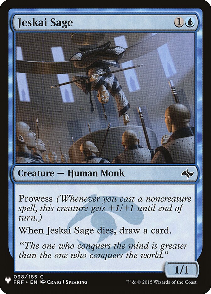 Jeskai Sage [Booster Mystère] 