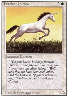 Pearled Unicorn (Revised) Near Mint - Nick Nack's Full Frontal Attack