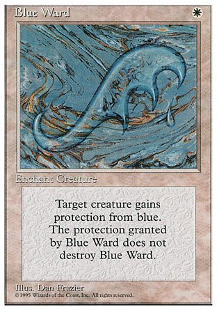Blue Ward (4th Edition) Light Play - Nick Nack's Full Frontal Attack