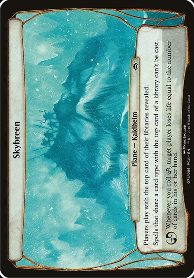 Skybreen (Planechase Anthology) (Oversize Cards) Near Mint