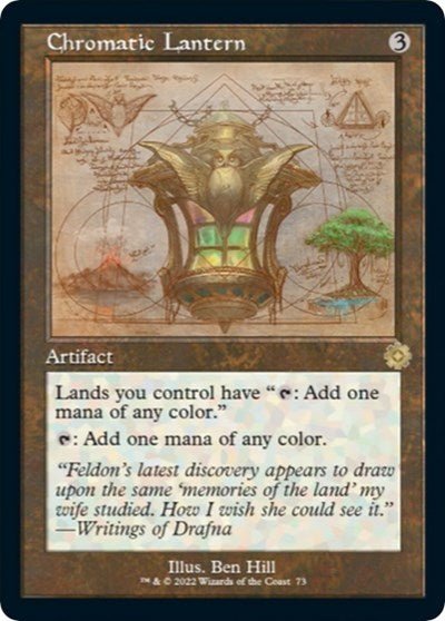 Chromatic Lantern (Schematic) (The Brothers' War: Retro Frame Artifacts) Near Mint - Nick Nack's Full Frontal Attack