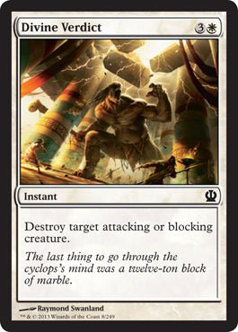Divine Verdict (Theros) Near Mint - Nick Nack's Full Frontal Attack