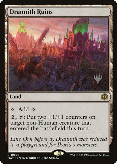 Drannith Ruins (Promo Pack: The Lost Caverns of Ixalan) Near Mint Foil