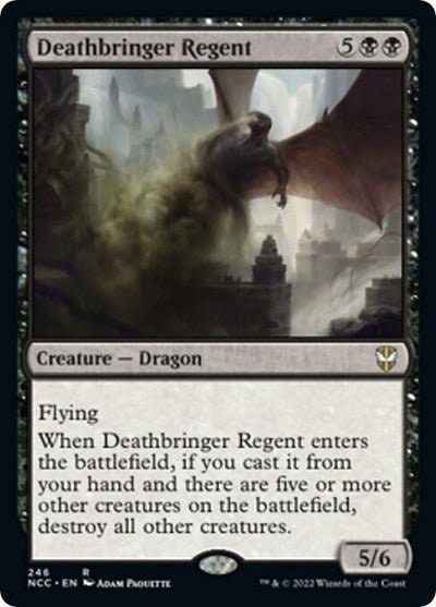 Deathbringer Regent (Commander: Streets of New Capenna) Near Mint - Nick Nack's Full Frontal Attack