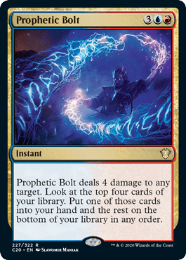 Prophetic Bolt (Commander 2020 Ikoria) Near Mint - Nick Nack's Full Frontal Attack