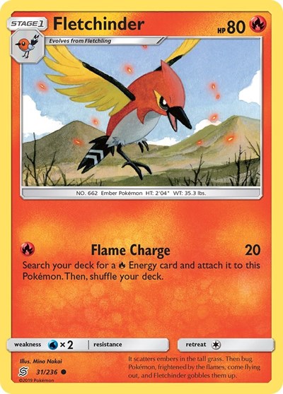 Fletchinder (SM - Unified Minds) Near Mint