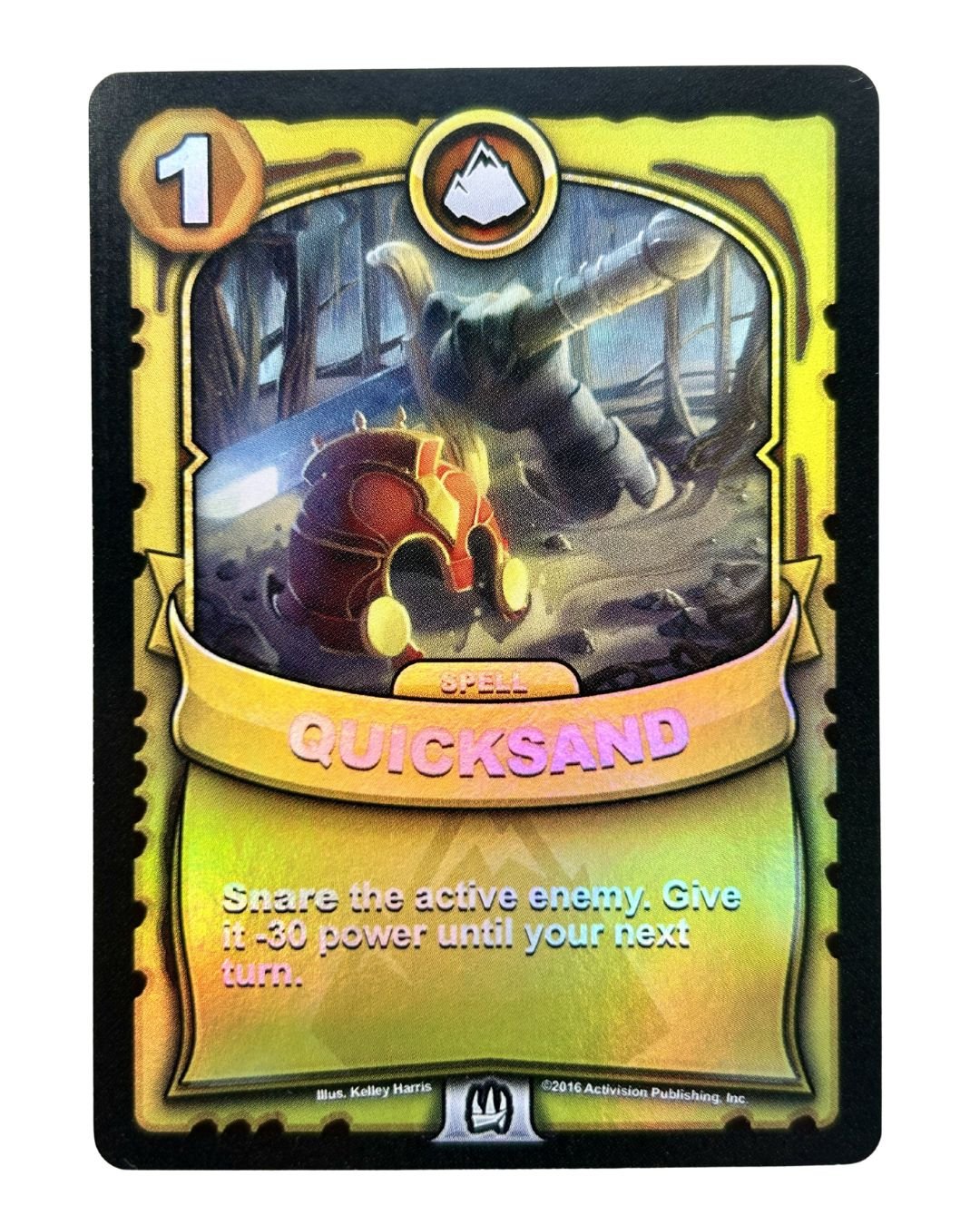 Quicksand (Battlecast) (Gold Foil) - Nick Nack's Full Frontal Attack