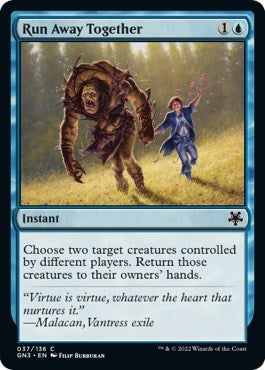 Run Away Together (Magic Game Night: Free-For-All) Near Mint