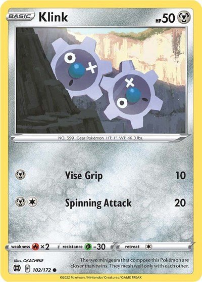 Klink (SWSH09: Brilliant Stars) Near Mint - Nick Nack's Full Frontal Attack