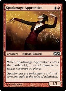 Sparkmage Apprentice (Magic 2010 Core Set) Near Mint - Nick Nack's Full Frontal Attack