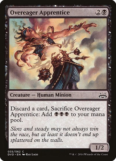 Overeager Apprentice (Duel Decks: Anthology) Near Mint
